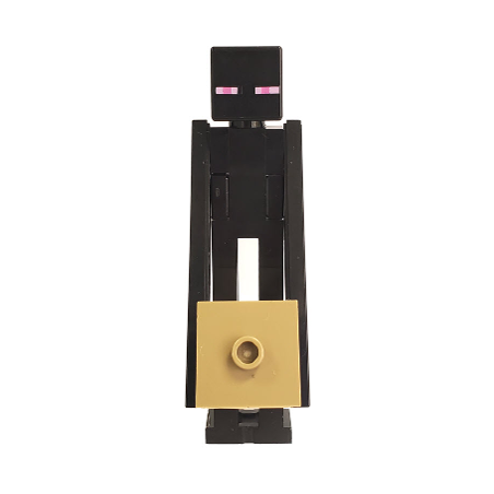 Enderman - Tan Block with Dark Tan Top Lego® - min066
