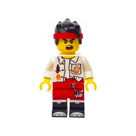Monkie Kid - White Shirt Lego® - mk007
