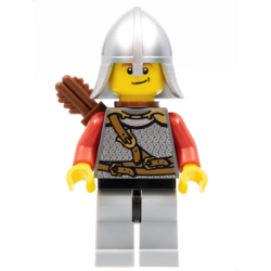 Kingdoms - Lion Knight Scale Mail with Chest Strap and Belt