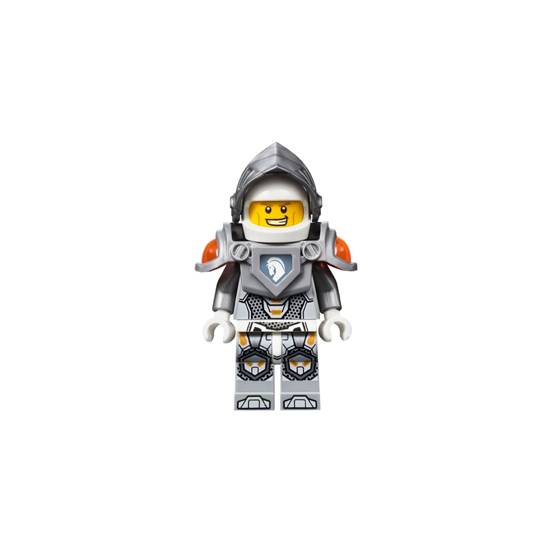 Lance Richmond - Flat Silver Visor and Armor Lego® - nex001