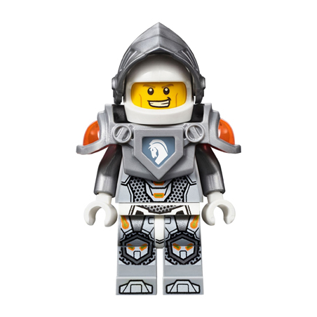 Lance Richmond - Flat Silver Visor and Armor Lego® - nex001