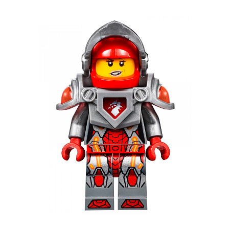 Macy Halbert - Flat Silver Visor and Armor Lego® - nex016