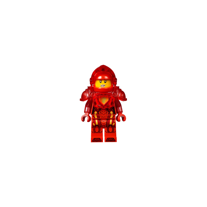 Macy Halbert - Trans-Red Visor and Armor (Ultimate Macy) Lego® - nex031
