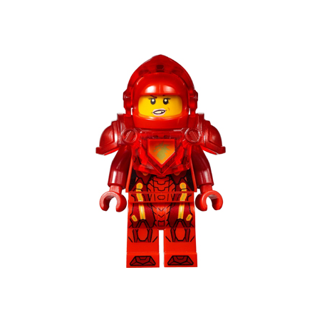 Macy Halbert - Trans-Red Visor and Armor (Ultimate Macy) Lego® - nex031