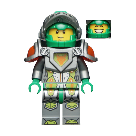 Aaron Fox - Flat Silver Visor and Armor