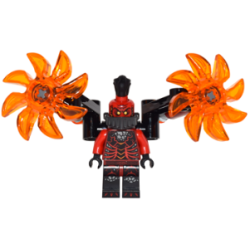 General Magmar - Backpack with Saw Blades (Ultimate General Magmar) Lego® - nex056