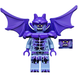 Gargoyle - Dark Purple Wings Lego® - nex089