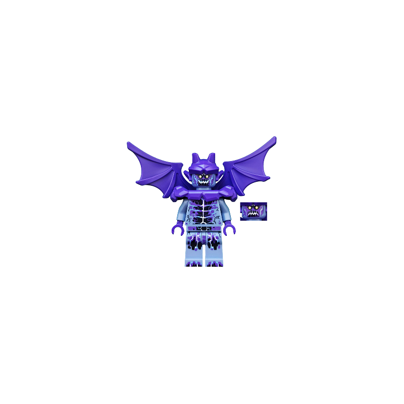 Gargoyle - Dark Purple Wings Lego® - nex089