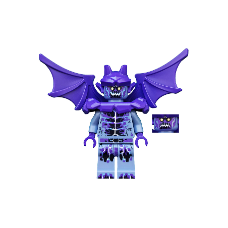 Gargoyle - Dark Purple Wings Lego® - nex089