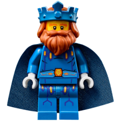 King Halbert - Blue Crown Lego® - nex100