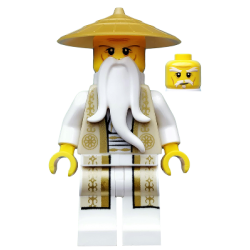 Wu Sensei - Gold and Tan Robe Lego® - njo168