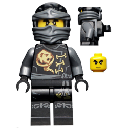 Cole - Skybound with Neck Bracket and Modified Tile Lego® - njo199a