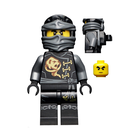 Cole - Skybound with Neck Bracket and Modified Tile Lego® - njo199a