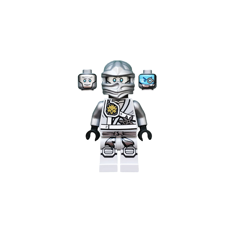 Zane - Titanium Ninja Light Bluish Gray