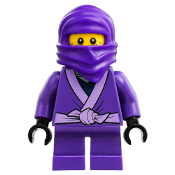Lil' Nelson - Dark Purple Robe Lego® - njo263