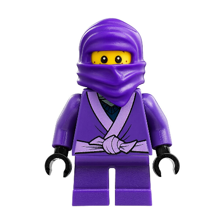 Lil' Nelson - Dark Purple Robe Lego® - njo263