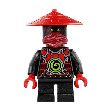 Stone Army Scout - Red Face Lego® - njo264