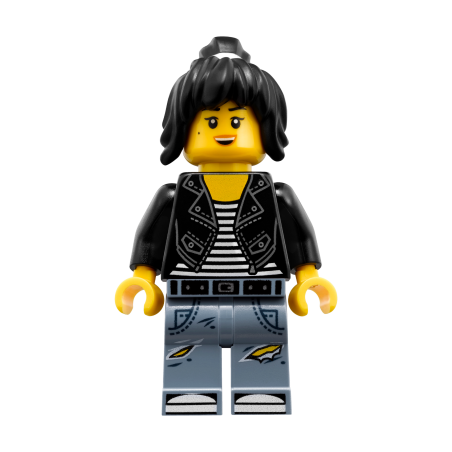 Nya - Leather Jacket and Jeans High School Outfit Lego® - njo355
