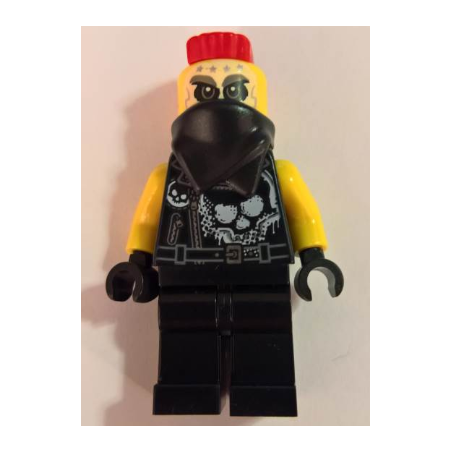 Chopper Maroon Lego® - njo388