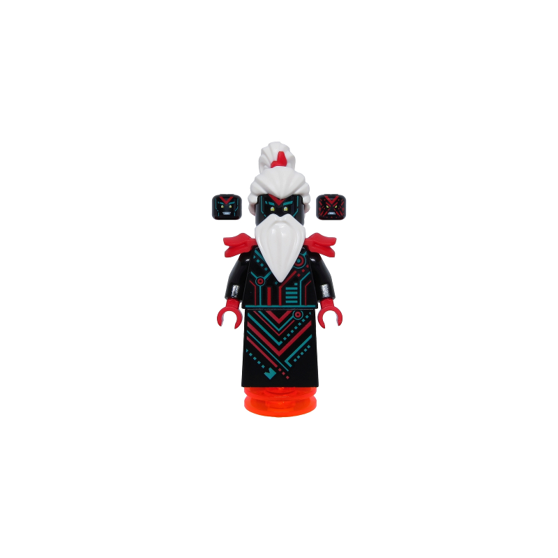 Unagami with Trans-Neon Orange Base Lego® - njo593