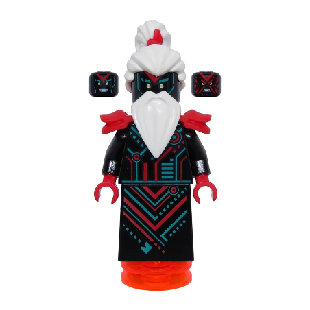 Unagami with Trans-Neon Orange Base Lego® - njo593