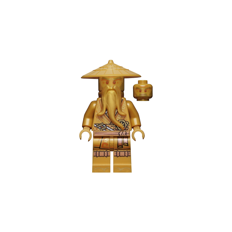 Wu Sensei - 10th Anniversary Golden Ninja Lego® - njo658
