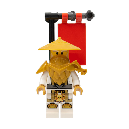 Wu Sensei - Crystallized with Flag Lego® - njo784