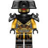 Imperium Guard Commander - Black Head Lego® - njo818