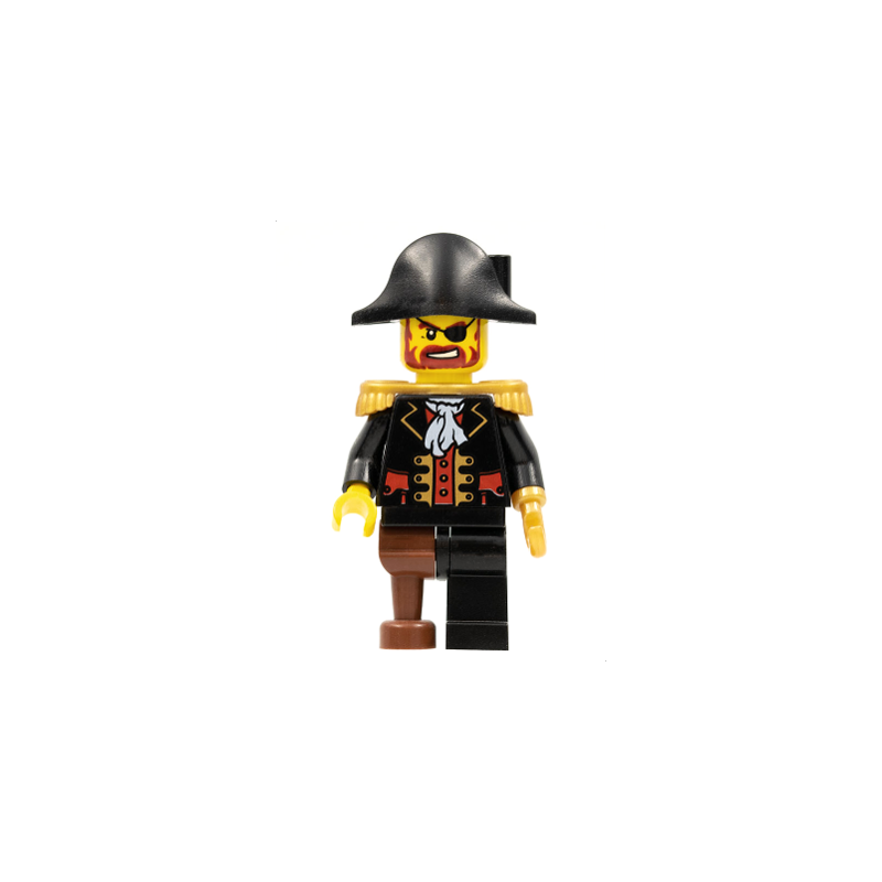 Captain Brickbeard - Plain Bicorne Hat Lego® - pi116