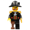 Captain Brickbeard - Plain Bicorne Hat Lego® - pi116