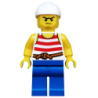 Pirate 9 - Red and White Stripes