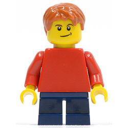 Plain Red Torso with Red Arms