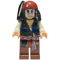Captain Jack Sparrow Skeleton Lego® - poc012