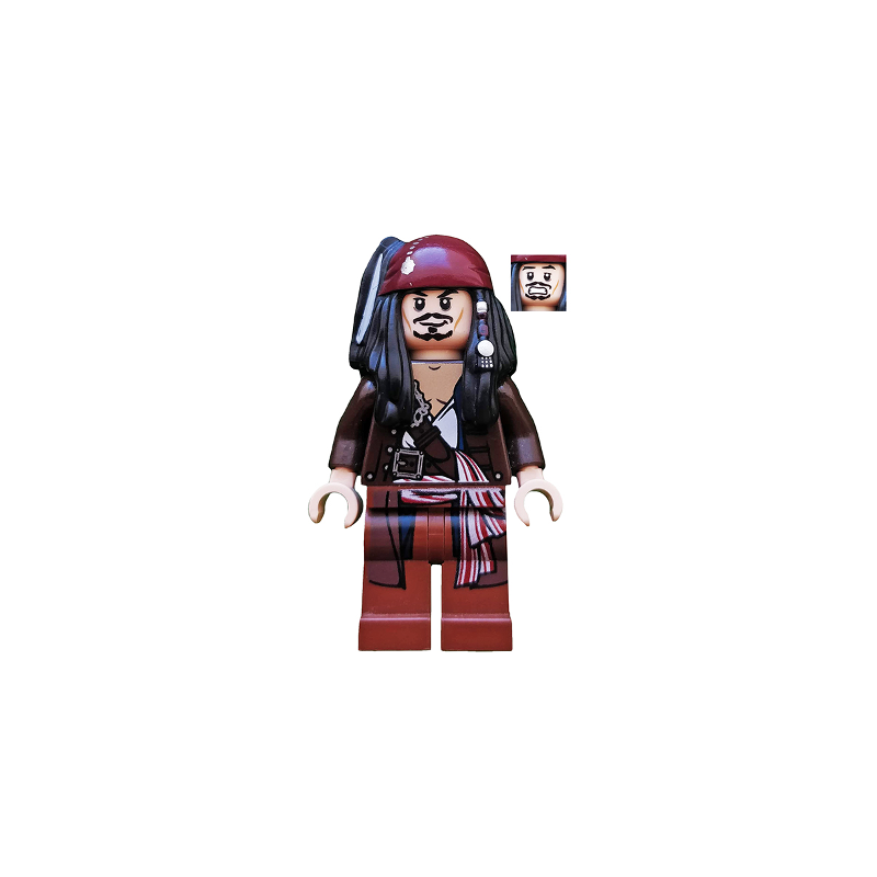 Captain Jack Sparrow with Jacket Lego® - poc034