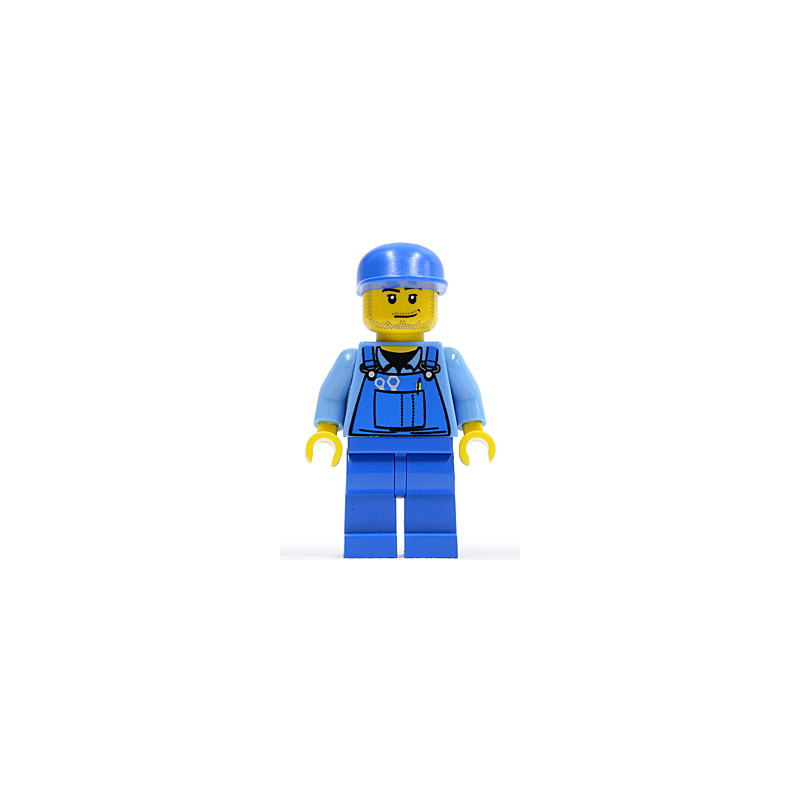 Hot Rod Mechanic - Blue Overalls