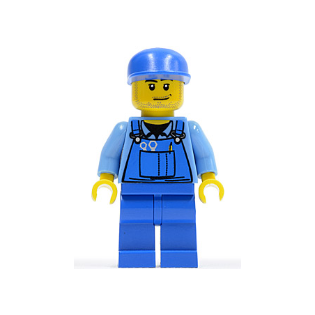 Hot Rod Mechanic - Blue Overalls