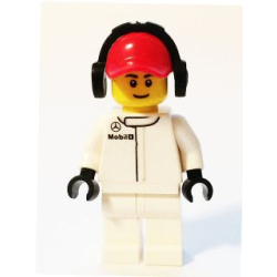 McLaren Mercedes Pit Crew Member - Male Lego® - sc005