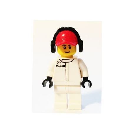 McLaren Mercedes Pit Crew Member - Male Lego® - sc005