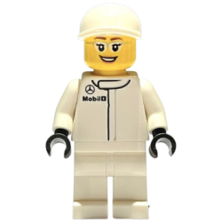 McLaren Mercedes Pit Crew Member - Female Lego® - sc006