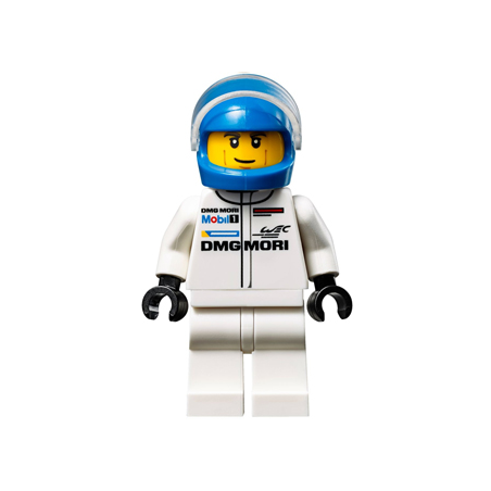 Porsche 919 Hybrid Driver - Blue Helmet Lego® - sc032