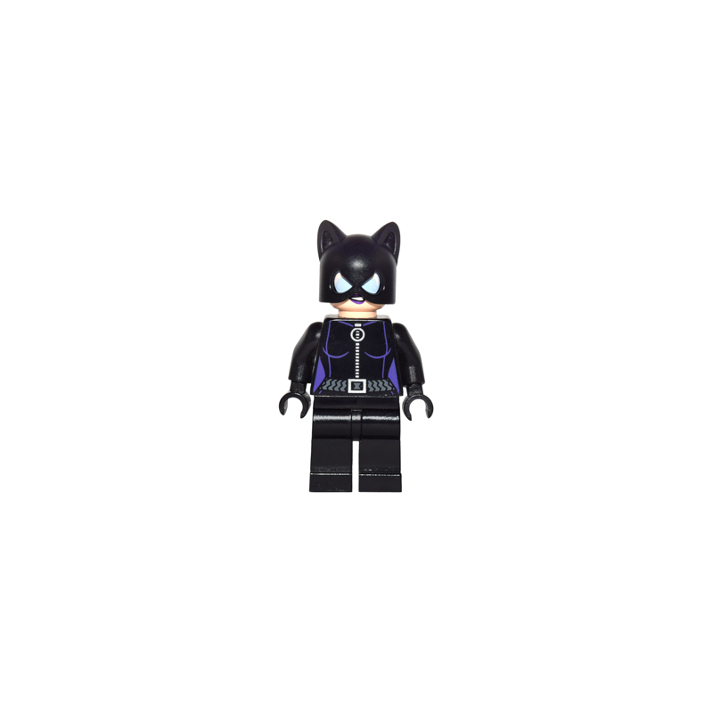 Catwoman - Black Suit with Dark Purple Trim