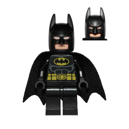 Batman - Black Suit with Yellow Belt and Crest (Type 2 Cowl