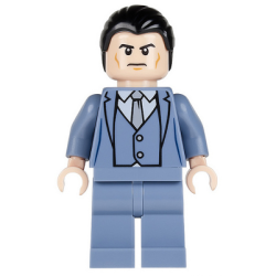 Bruce Wayne - Sand Blue Suit Lego® - sh0026