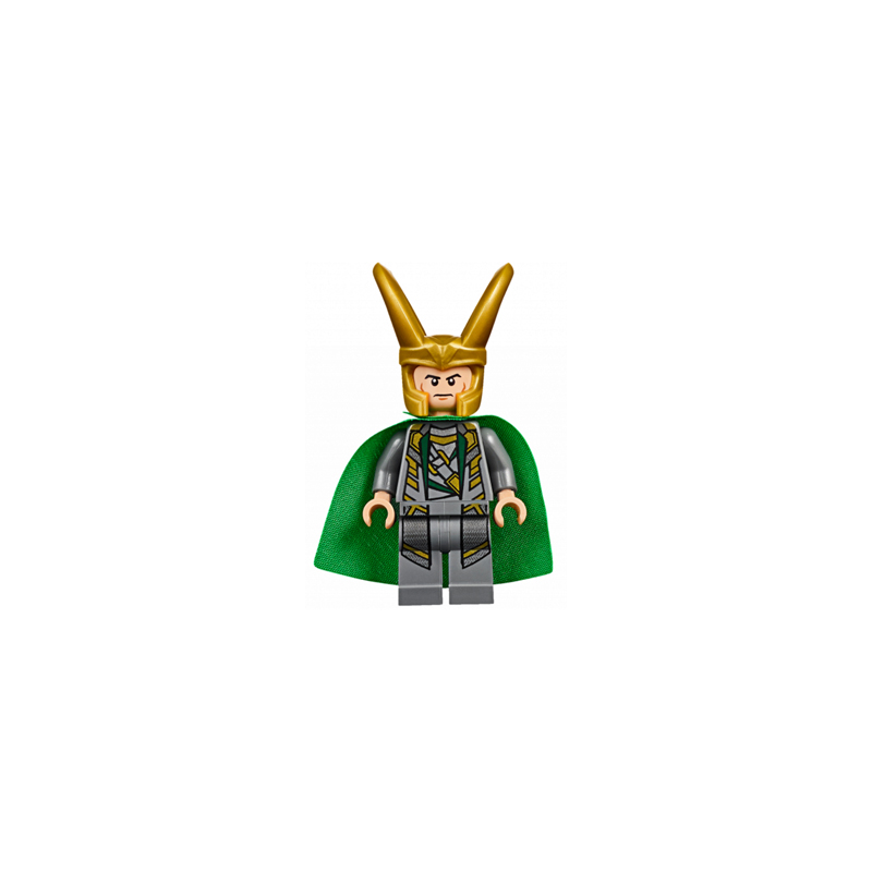 Loki - 3.9cm Height Starched Fabric Cape Lego® - sh0033a