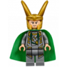 Loki - 3.9cm Height Starched Fabric Cape Lego® - sh0033a