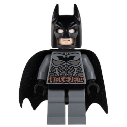 Batman - Dark Bluish Gray Suit with Copper Belt Lego® - sh0064