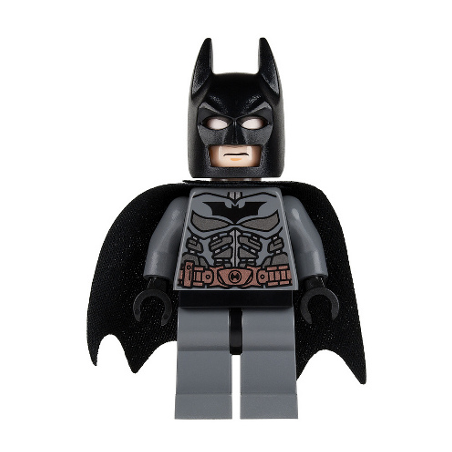 Batman - Dark Bluish Gray Suit with Copper Belt Lego® - sh0064