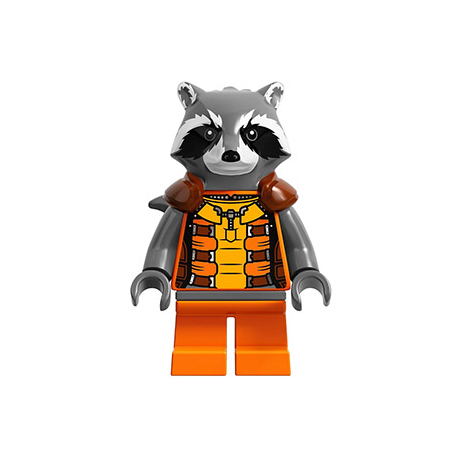 Rocket Raccoon - Orange and Reddish Brown Outfit
