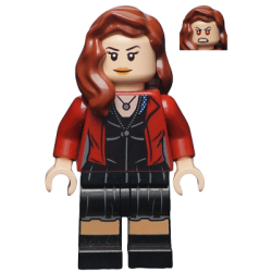 The Scarlet Witch (Wanda Maximoff) - Printed Black Legs