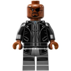 Nick Fury - Leather Trench Coat Lego® - sh0185
